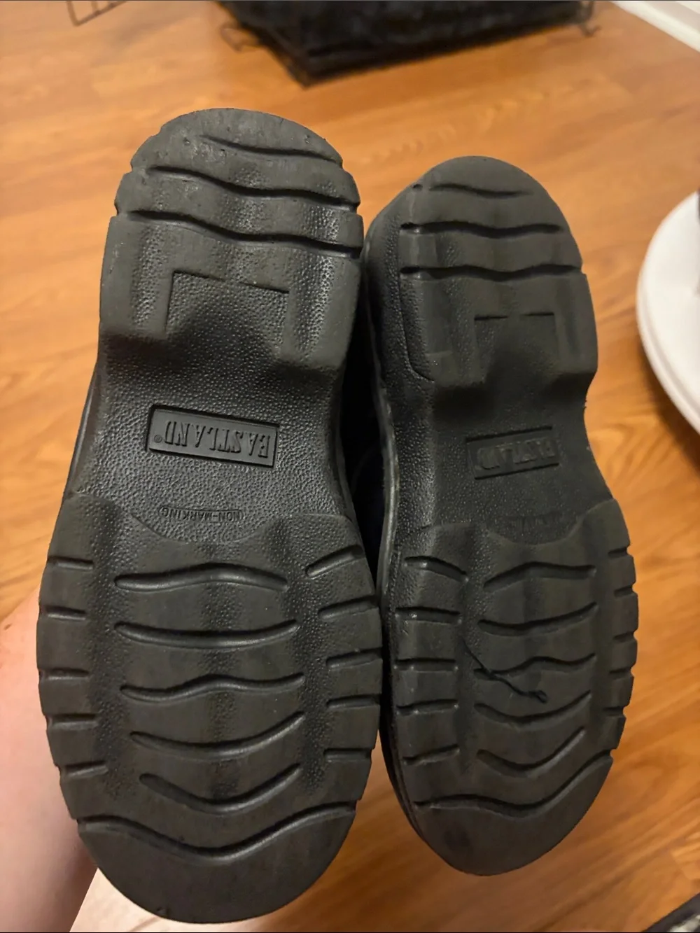 Eastland Kids Black Lace-Up Dress Shoes